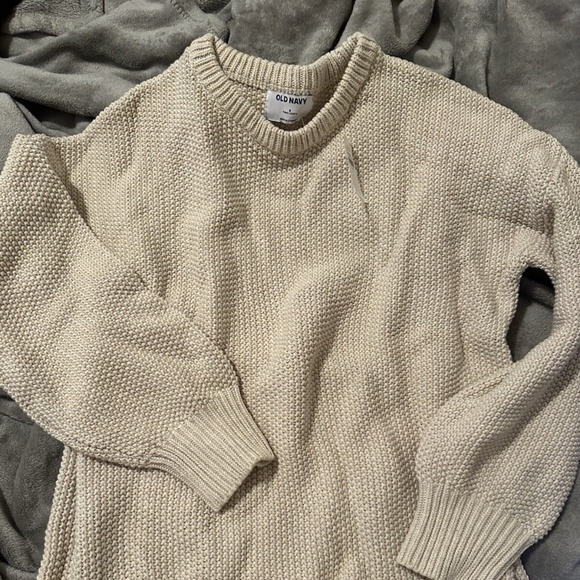 Old Navy Beige/Cream Women's Size Small Sweater - Picture 1 of 5
